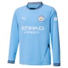 Maglia da Calcio a Maniche Lunghe Manchester City Champions 24 Casa 2024-25 per Uomo